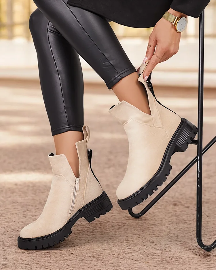 Royalfashion Женские сапоги с вырезом Gorgie