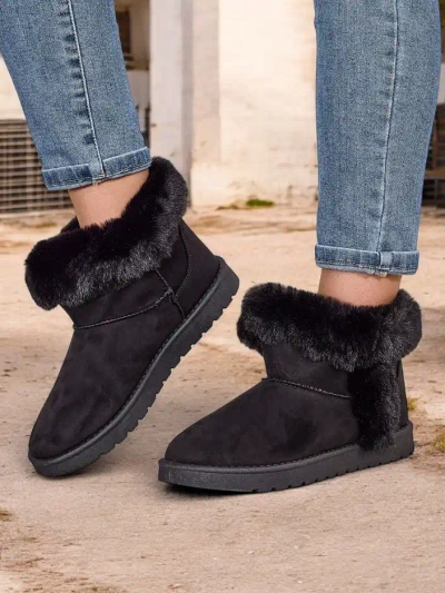 Royalfashion Short women's snow boot-style shoes Giesi