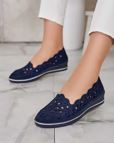 Royalfashion Женские полусапожки на низком каблуке Dellio