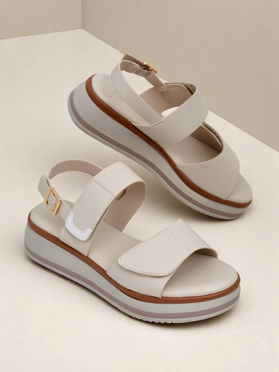 Royalfashion Женские сандалии с утолщенной подошвой Tulipp