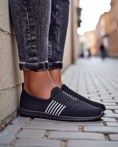 Royalfashion Women's slip-on sports shoes Ollabes