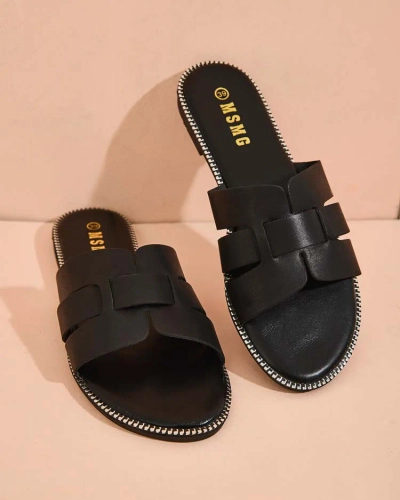Royalfashion Naiste Omipp lamedatallalised flip-flops