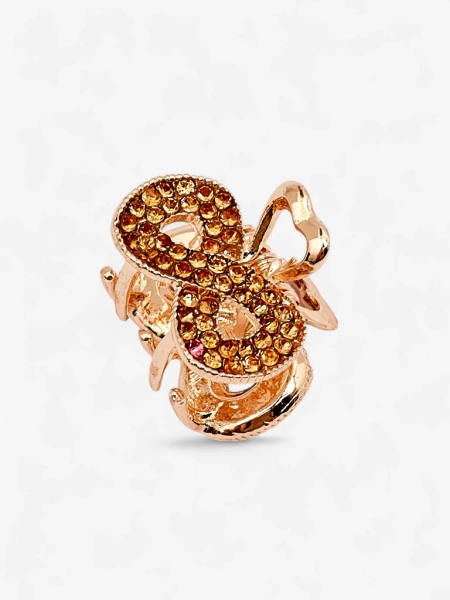 Royalfashion Juukseklamber tsirkoonidega TwinkleGrip