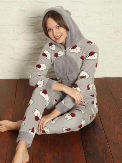 Royalfashion Women's One-Piece Pajama