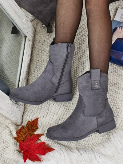 Женские ботинки из эко-замши Kelmoria