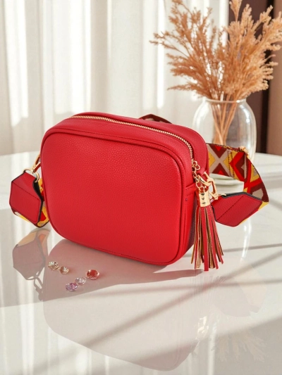 Royalfashion Small Women's Eco-Leather Handbag with Colorful Strap Kovi Lace