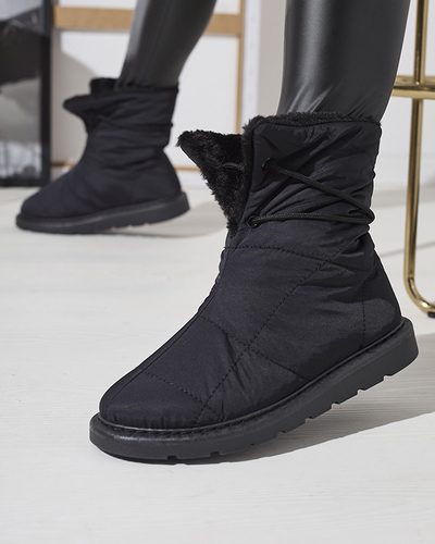 Royalfashion Black women's shoes a'la snow boots Amirfu