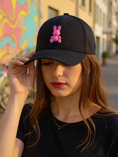 Royalfashion nokamüts Bunny Chic embleemiga