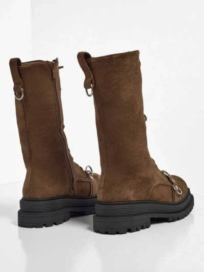 Royalfashion Werces Women's Lace-up Ankle Boots