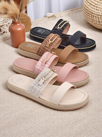 Royal Fashion Women's Flat Slippers Mamma