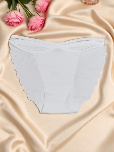 Royalfashion Laser-cut women's bikini briefs with decorative straps Edge Chic