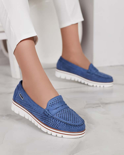 Royalfashion Openwork women's moccasins Leteller