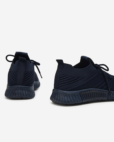 Navy blue women's sports shoes Merisal - Footwear