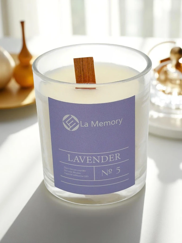 Soy Scented Candle Lavender
