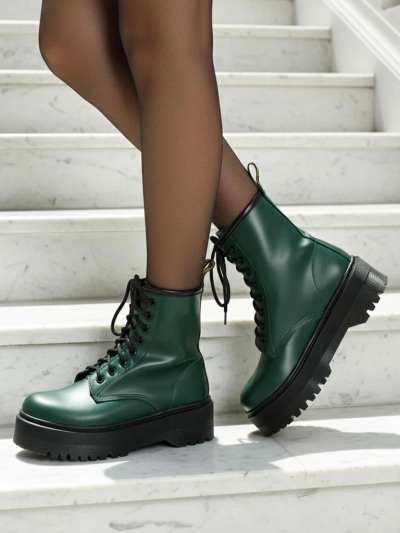 Women's Isadore Embossed Worker Boots