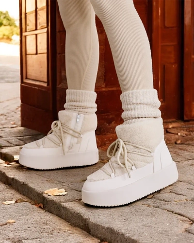 Royalfashion Kvindr Buckeafrætsandi Snow Boots Tomis