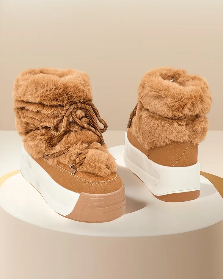 Royalfashion Kvinnenes snøstøvler Rozuri