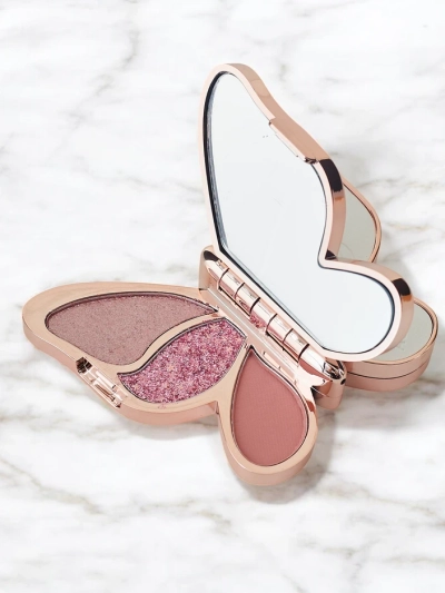 Palette of 6 eyeshadows in the shape of a butterfly 12g