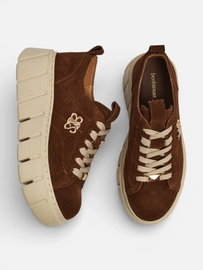 Women's Renos Natural Leather Sport Sneakers