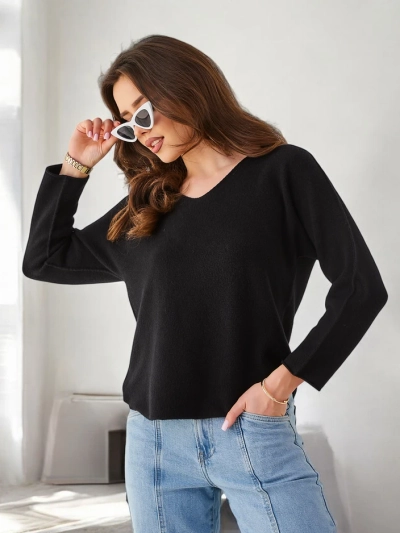 Royalfashion Viskoos õhuke naiste sviiter