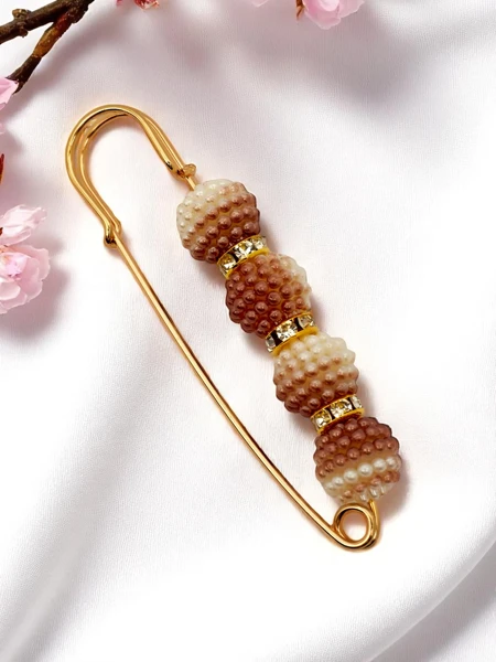 Декоративная брошь для женщин с жемчугом Four Pearls