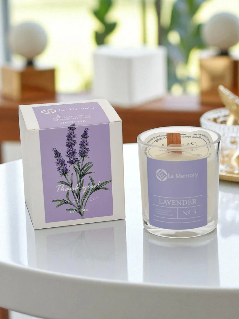 Soy Scented Candle Lavender