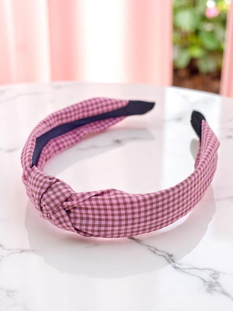 Royalfashion Plaid Hairband Croatia