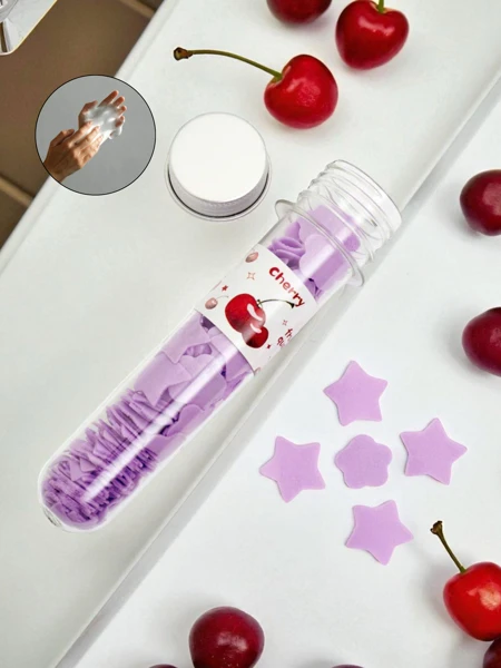 Royalfashion Paper soap for travel with stars Cherry