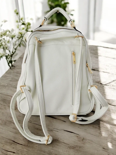 Royalfashion Small women's eco-leather backpack