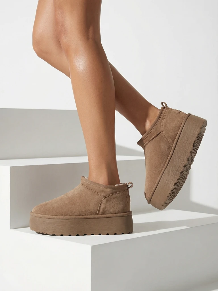 Royalfashion Женские короткие сапоги a'la snow boots Ozozi