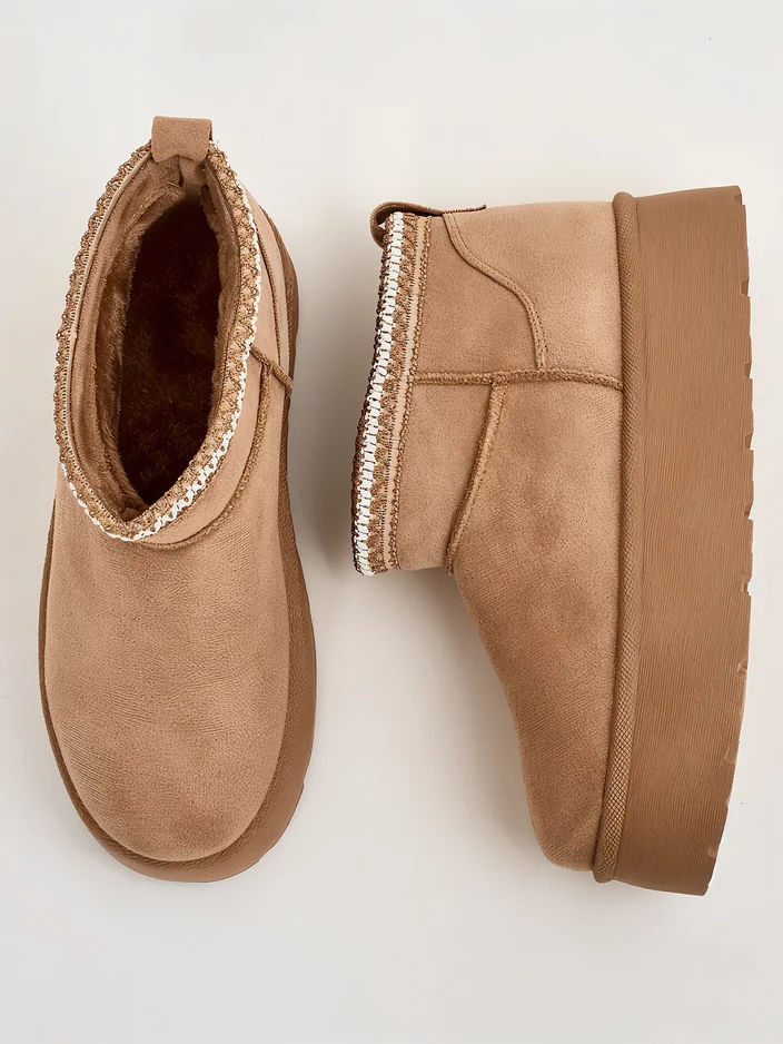 Royalfashion Women's short boots a'la snow boots Xoalla