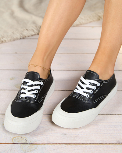 Lorino mustad naiste tossud – jalatsid