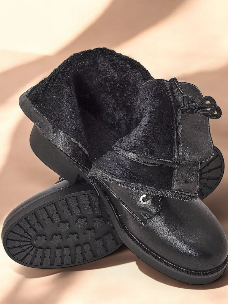 Royalfashion Women's lace-up boots Selocii