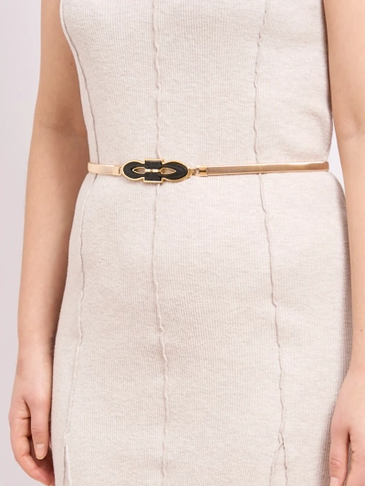 Women's Gold Metal Belt Callista - Italian Style Elegance