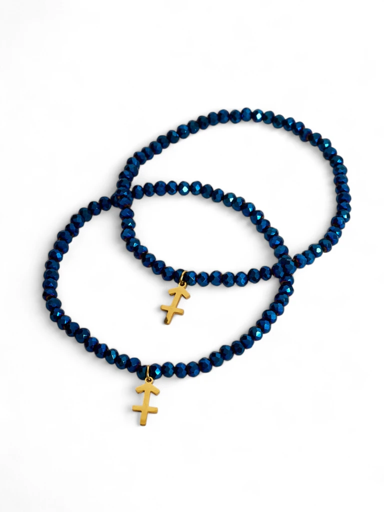 Royalfashion Kaks naiste käevõru ankru ripatsiga