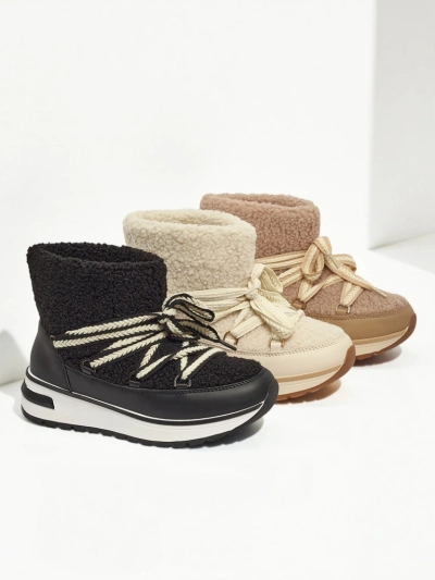 Women's snow boots with fur Verruna