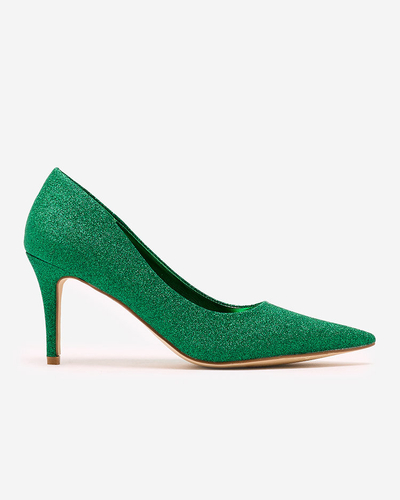 Royalfashion Women's stiletto pumps with glitter Matomliso