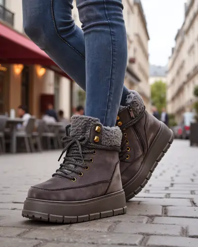 Royalfashion Women's Snow Boots Bomion