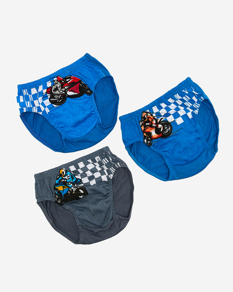 Royalfashion Värvilised poiste aluspüksid 3/pakend