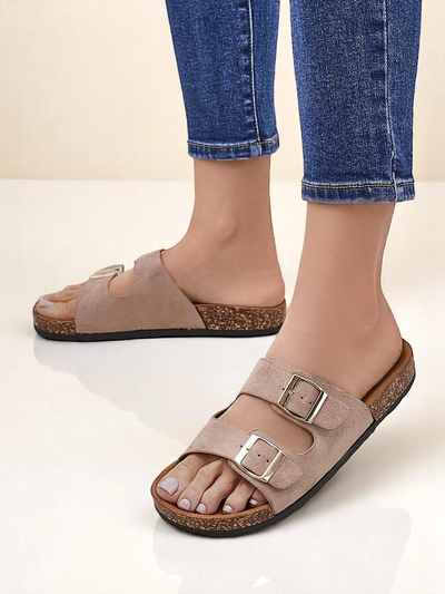 Сандалии Royalfashion для женщин с пряжками Foumy