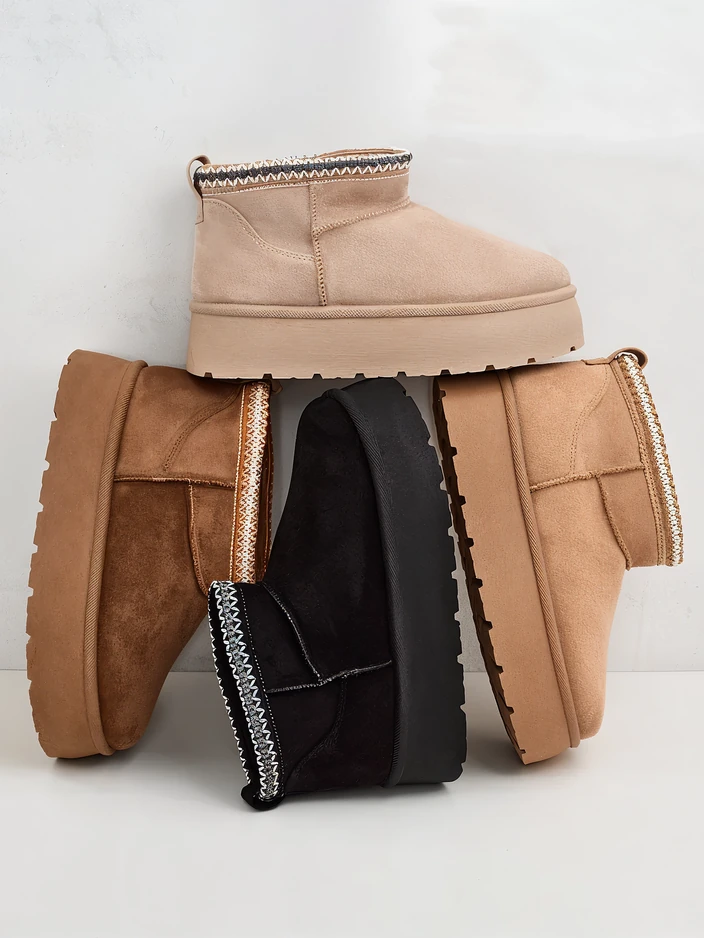 Royalfashion Женские короткие сапоги a'la snow boots Xoalla