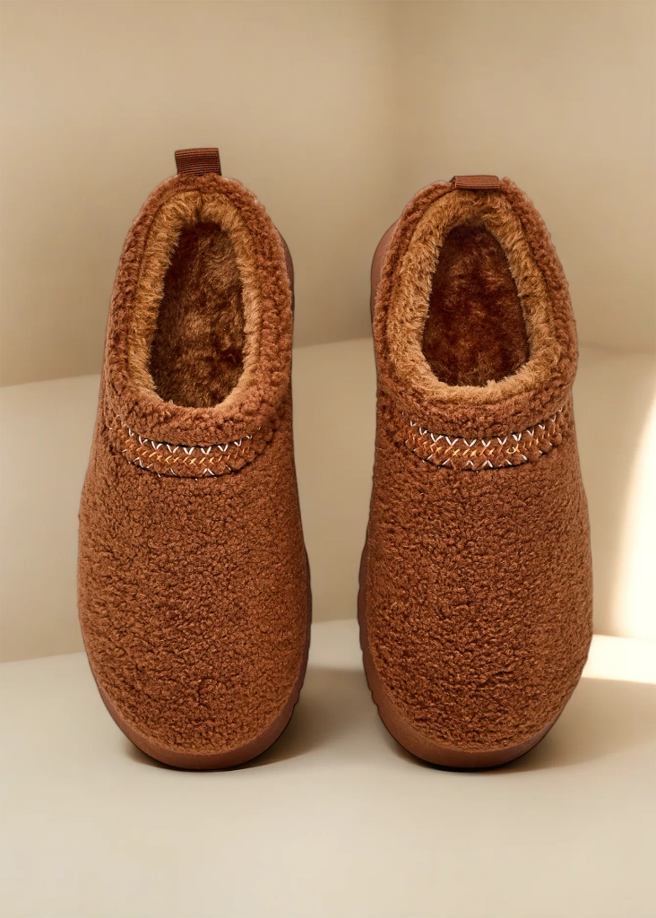 Royalfashion Korta kvinnors snö stövlar Esel