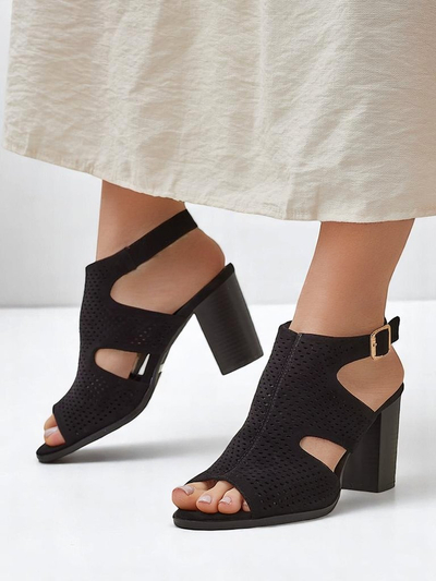 Royalfashion naiste õõnestatud plokk-kontsaga sandaalid Abetle