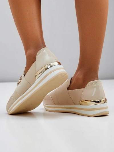 Royalfashion Women's shoes with decoration Motill