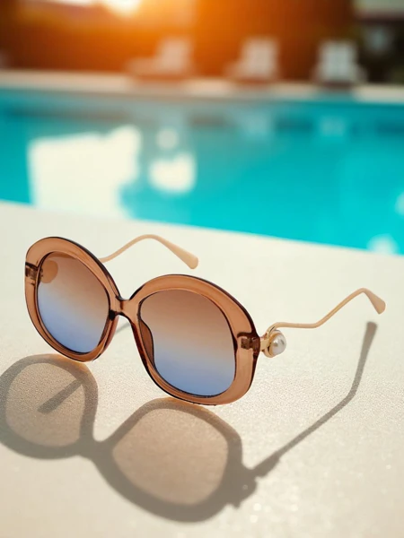 Royalfashion Päikeseprillid dekoratiivsete sangadega Glam Shine