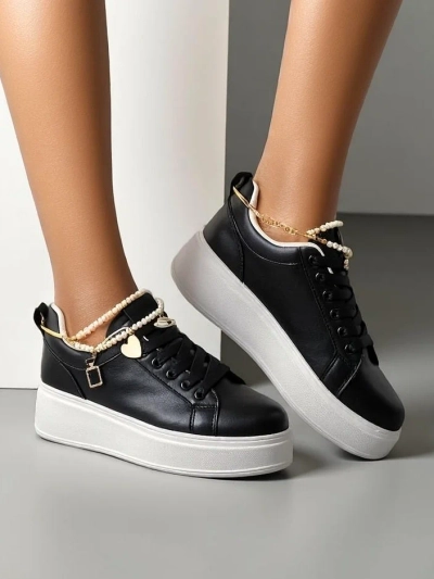 Royalfashion Women's platform sports sneakers Helsas