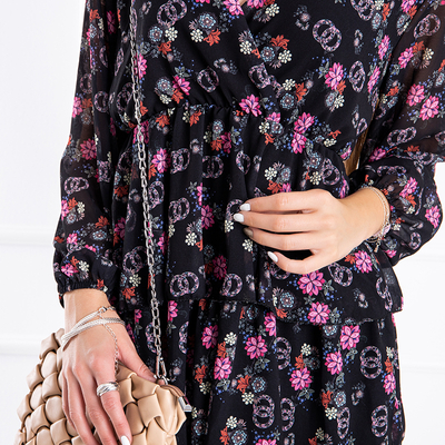 Naiste must lilleline kleit - Riietus