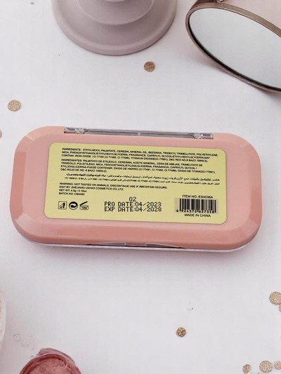 Mattifying Contour Palette 3 tooni Bisque Chestnut