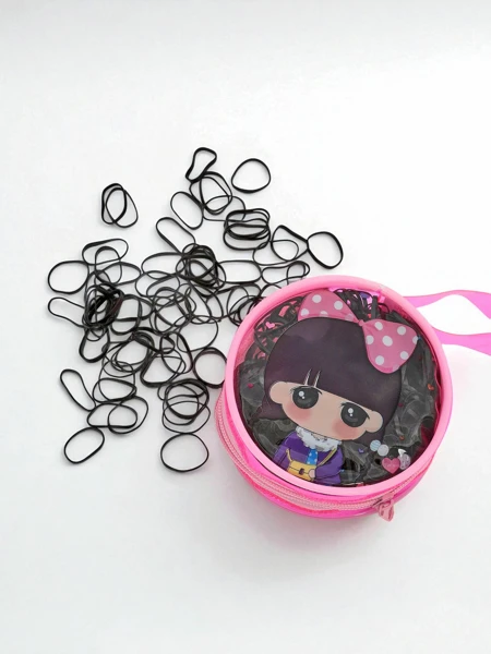 Royalfashion Mitmevärvilised silikoonist juuksekummid dekoratiivses pakendis