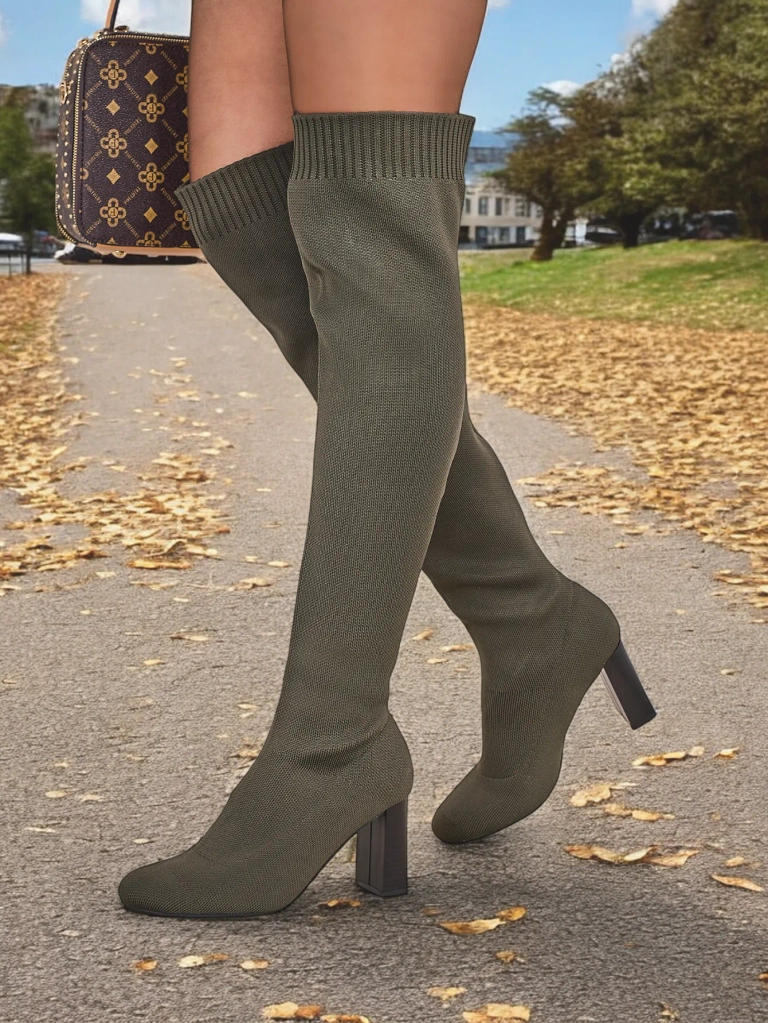 Royalfashion Women's over-the-knee boots Melioi